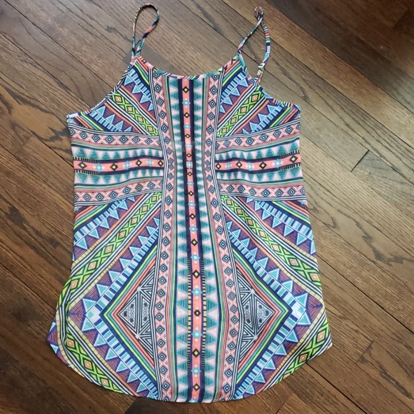 OP Tribal Print Beach / Pool Cover Up - Picture 1 of 8